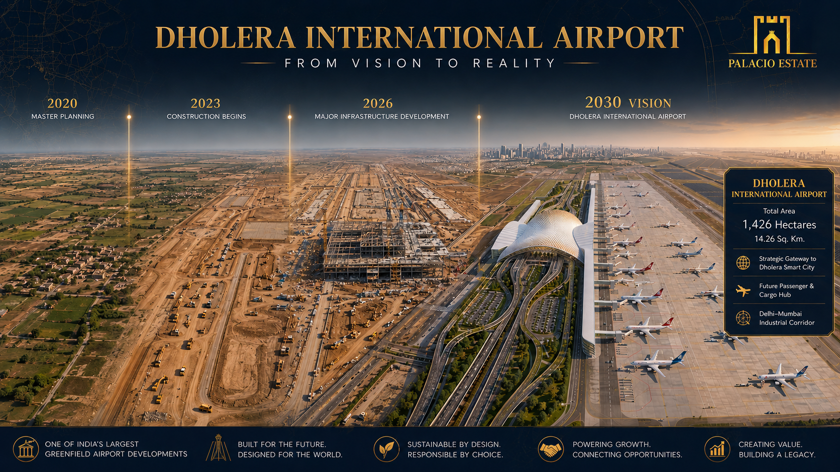 Dholera Airport Vision 2030