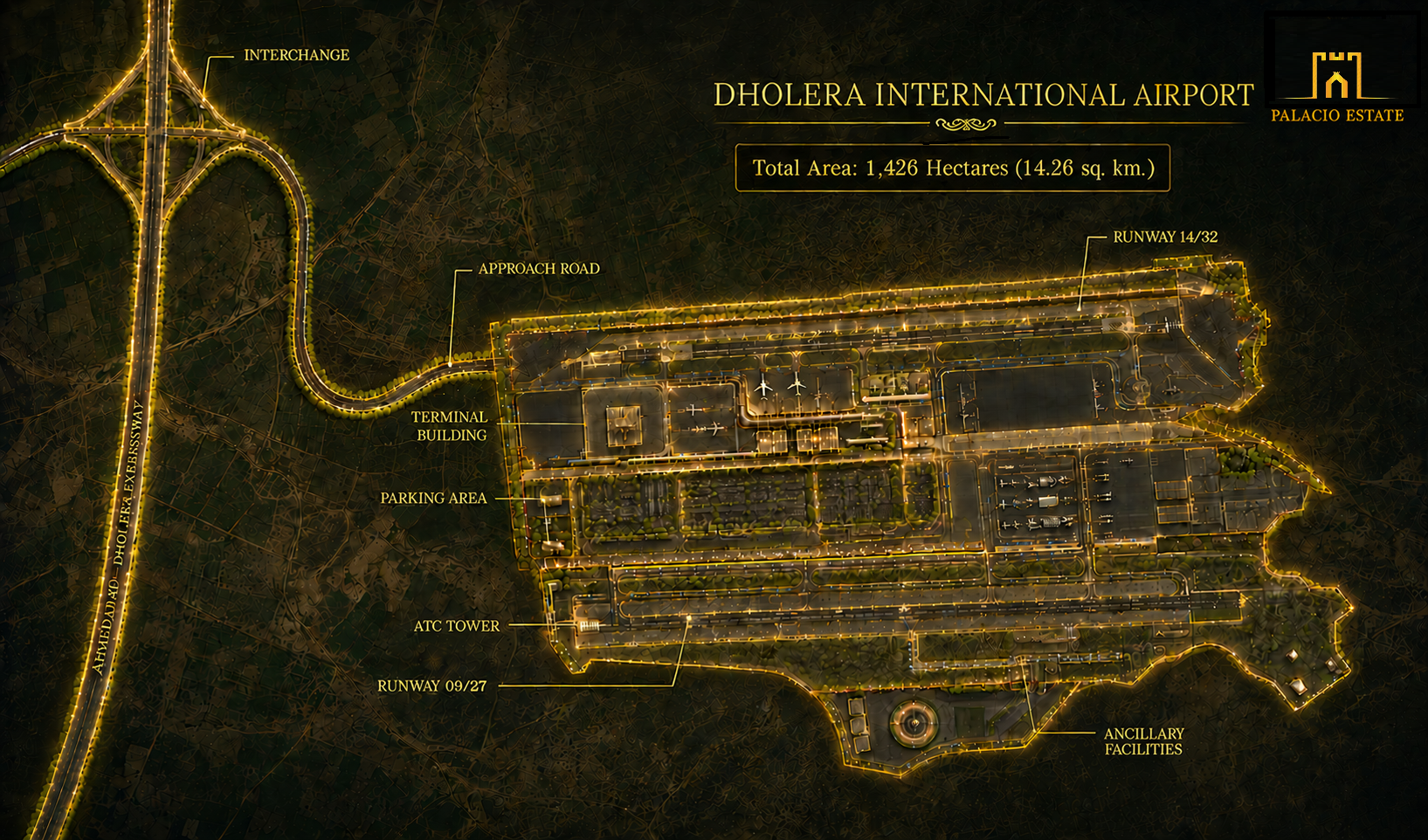 Dholera International Airport Blueprint