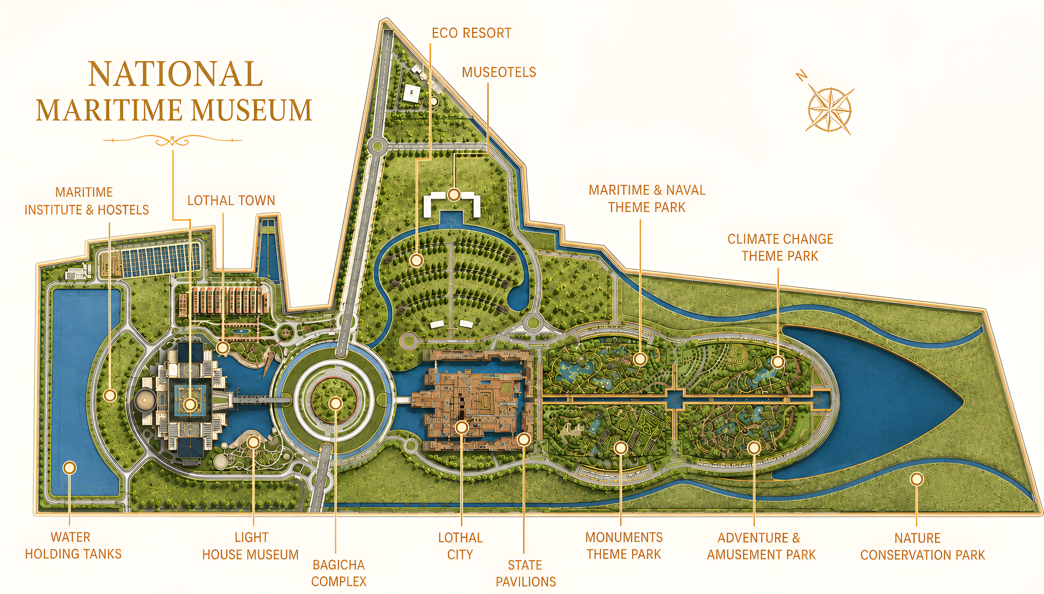 National Maritime Heritage Complex - Lothal Site Plan
