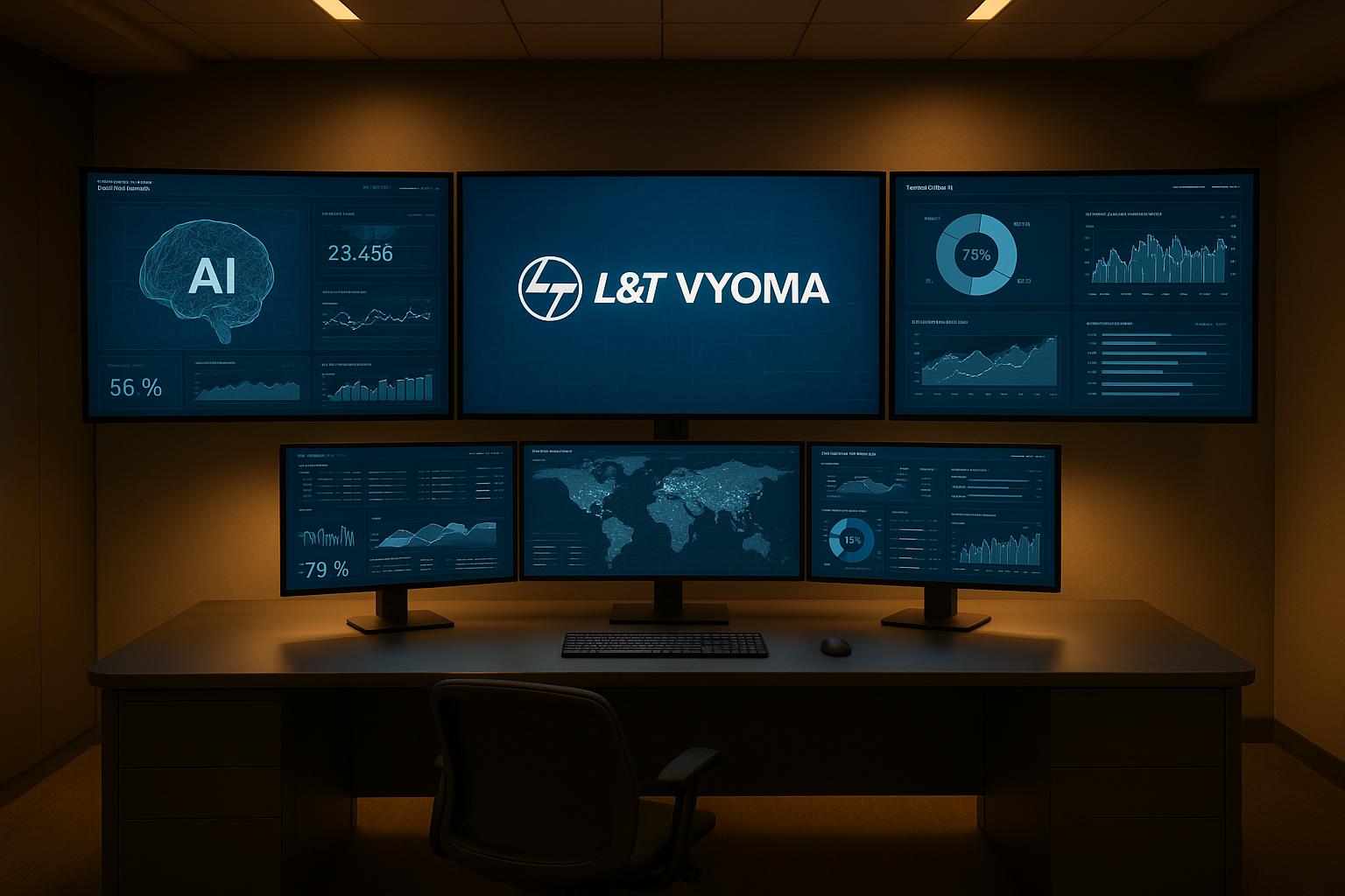 L&T Vyoma Control Room