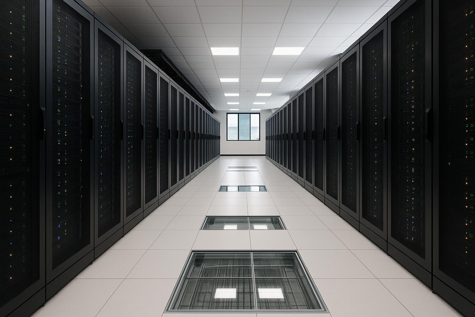 L&T Vyoma Server Room